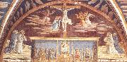 GOZZOLI, Benozzo Madonna and Child Surrounded by Saints (detail)g dfg oil painting